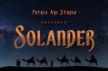 Solander - Sharp Display Typeface