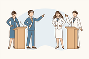 The Campaign Trail Illustration, an Object Graphic by Jump Studio (Thumbnail 5 of 12)