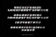 Ninja Cyber - A Display Typeface, a Sans Serif Font by Linecreative (Thumbnail 7 of 7)