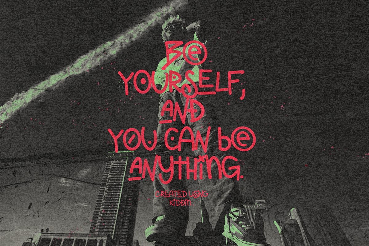 KIDDIN FONT, a Script Font by ATV SHOP (Photo 3 of 7)