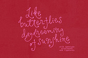 Sugar Pie Honey Curly Font, a Handwritten Font by Nicky Laatz (Thumbnail 2 of 12)