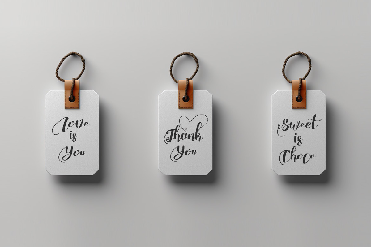 Chocolate Heart Script Font, a Script Font by FHFont (Photo 8 of 13)