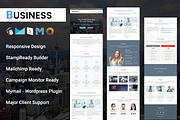 Business - Responsive Email Template, an Email Template by Pennyblack Templates (Thumbnail 1 of 2)