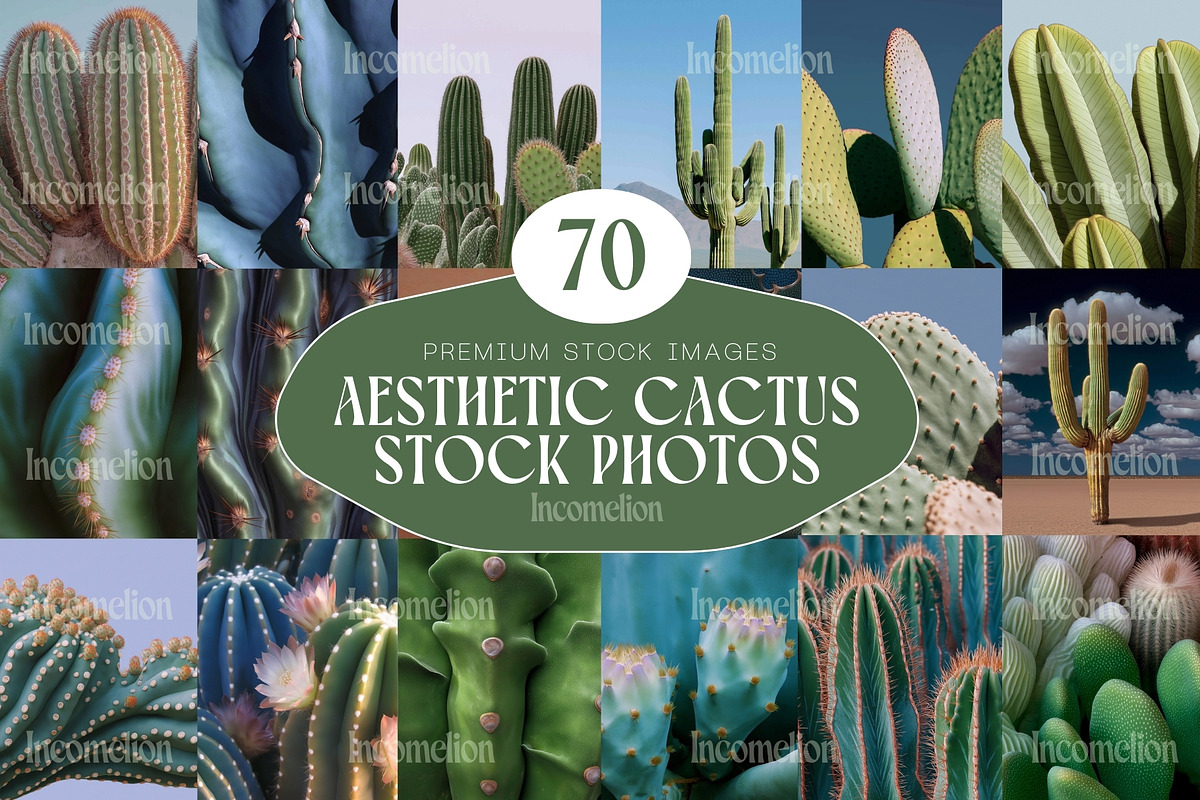70 Aesthetic Cactus Stock Photos, a Nature Photo by Incomelion (Photo 1 of 14)
