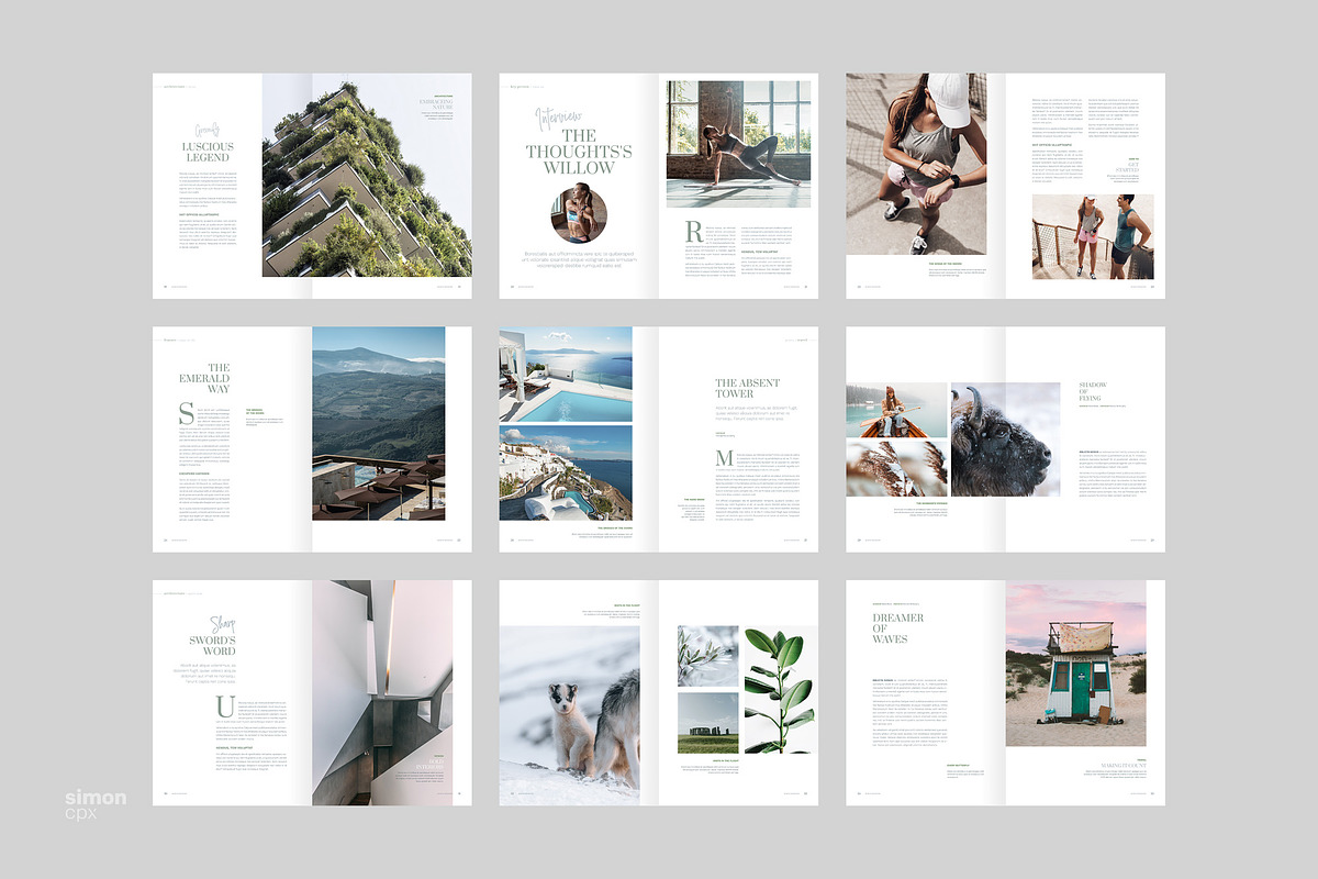 ACADIA Brochure / Magazine, a Brochure Template by Type Here Studio (Photo 11 of 13)