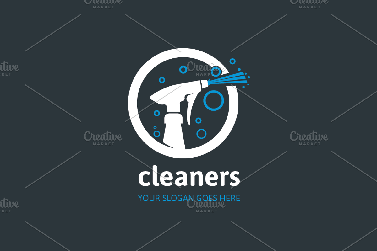 Cleaning Cleaners Logo, a Branding & Logo Template by MLJ studios