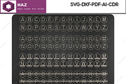Monogram Sign - Laser Cut custom 287, a Graphic by AtacanDigital (Thumbnail 3 of 10)