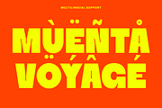 Ruya - Bold Inktrap Display Font, a Sans Serif Font by Pekotype (Thumbnail 5 of 15)