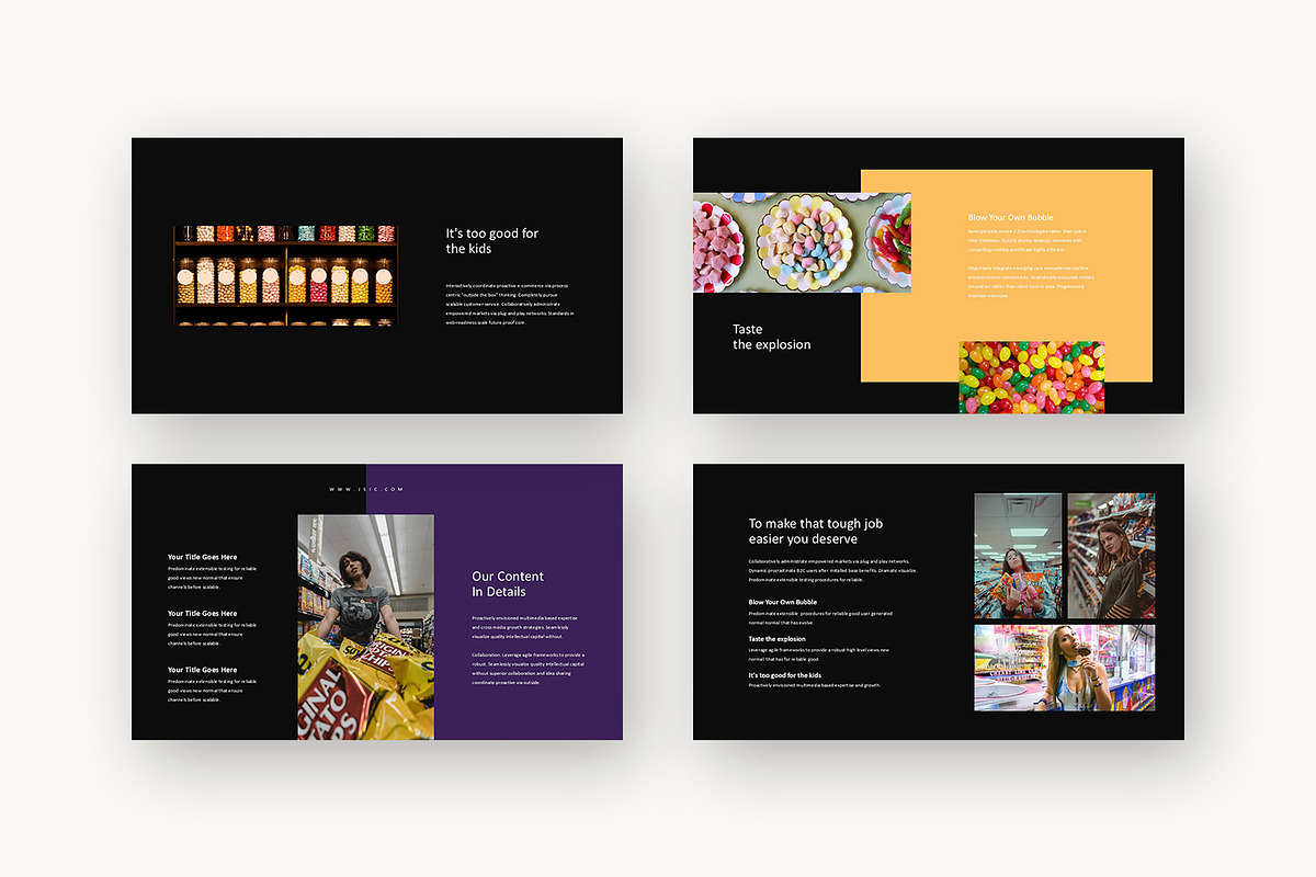 Jsic : Candy Brand Keynote, a Presentation Template by Punkl Camp (Photo 10 of 16)