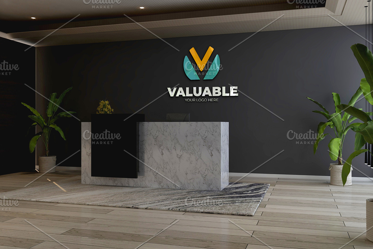 Modern Office Logo Mockup - PSD, a Product Mockup by Ayy (Photo 15 of 16)