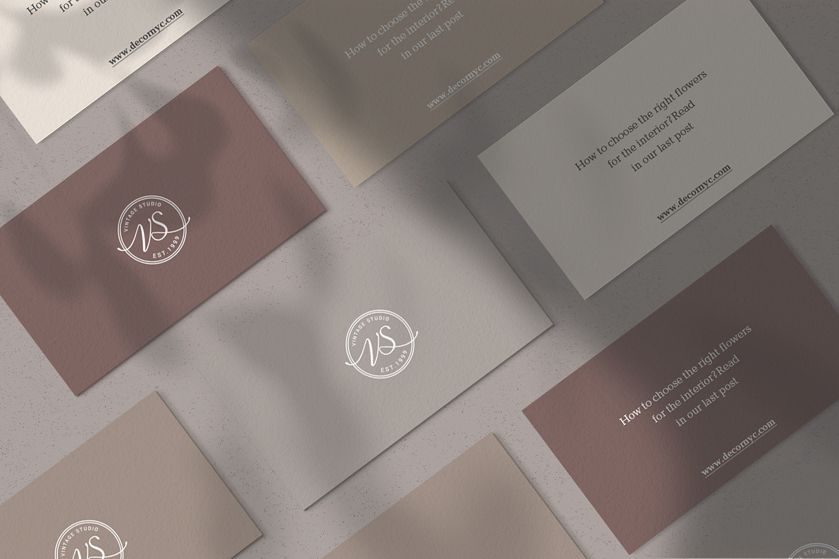 Realistic Card Mockup, a Product Mockup by Digital Breath templates (Photo 5 of 5)