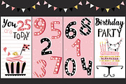 Party cards and flyers big set, a Decorative Illustration by Happiestsim (Thumbnail 7 of 13)