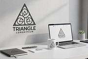 Geometric Triangle Logo, a Branding & Logo Template by Saba Vector (Thumbnail 2 of 3)
