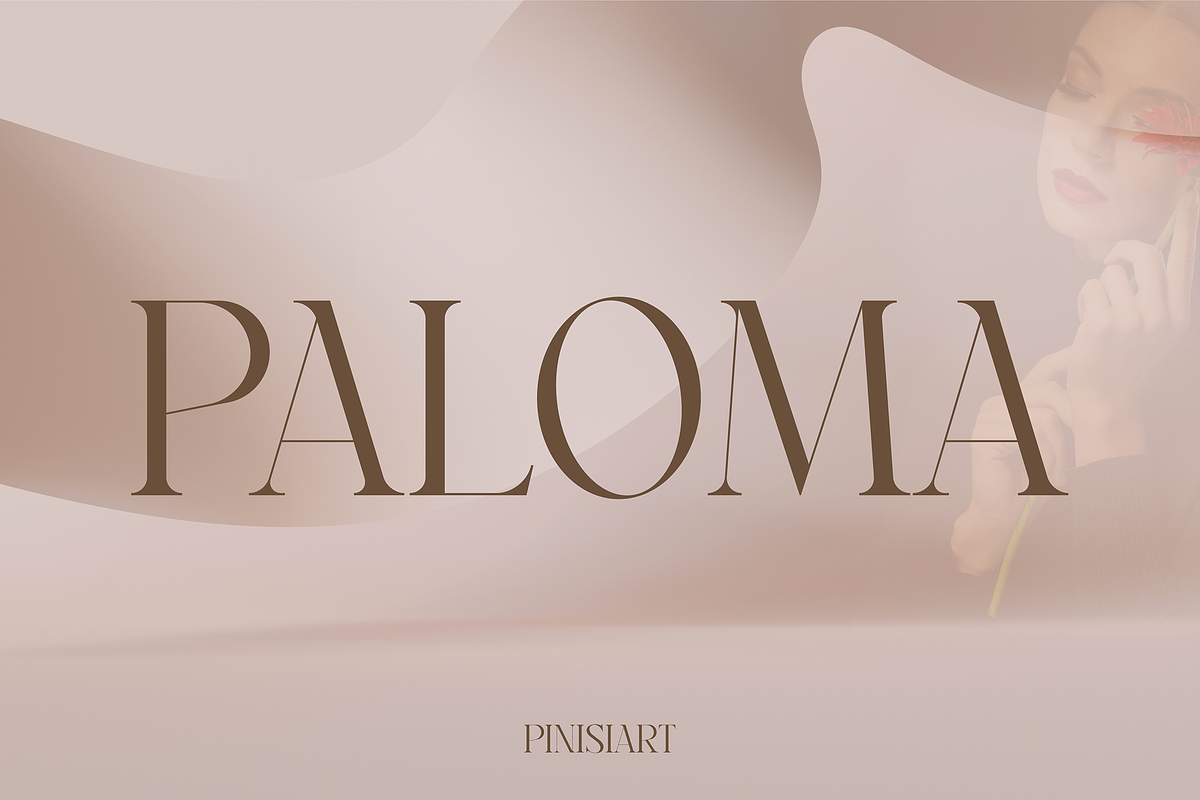 PALOMA, a Font by Pinisi ART (Photo 1 of 10)