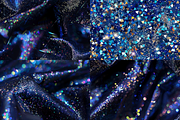 Navy Holographic Glitter Seamless, a Pattern Graphic by PrintablesByFranklyn (Thumbnail 2 of 6)