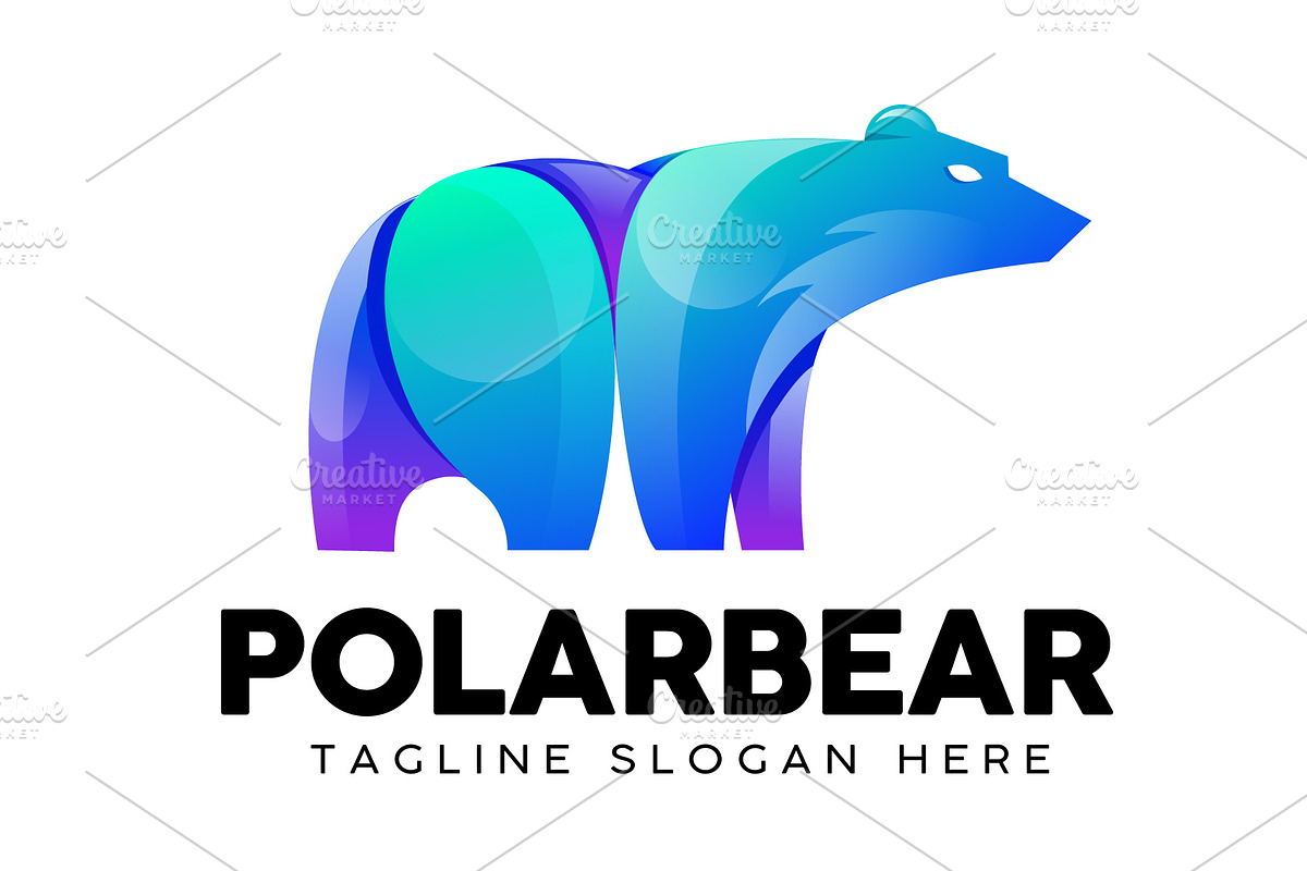 Polar Bear Logo, a Branding & Logo Template by Mariyana