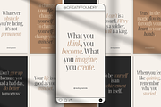 Mindset Quotes Instagram Stories, a Social Media Template by Creatif Foundry (Thumbnail 1 of 8)