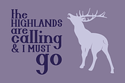 Enchanted Highland Serif Font, a Slab Serif Font by Dancing with Ink (Thumbnail 9 of 19)