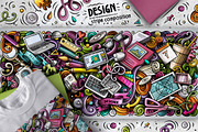Design & Art Cartoon Doodle Big Pack, a Decorative Illustration by BALABOLKA (Thumbnail 7 of 10)