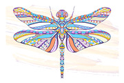 Ethnic Collection: Dragonfly, an Animal Illustration by ArtoJoy (Thumbnail 5 of 5)