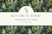 Botanical Ferns Seamless Pattern, a Pattern Graphic by Pattern Pulse (Thumbnail 1 of 6)
