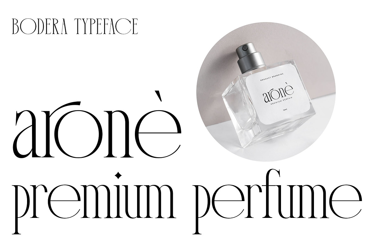 Bodera Elegant Display Serif Font, a Serif Font by RantautypeStudio (Photo 16 of 19)