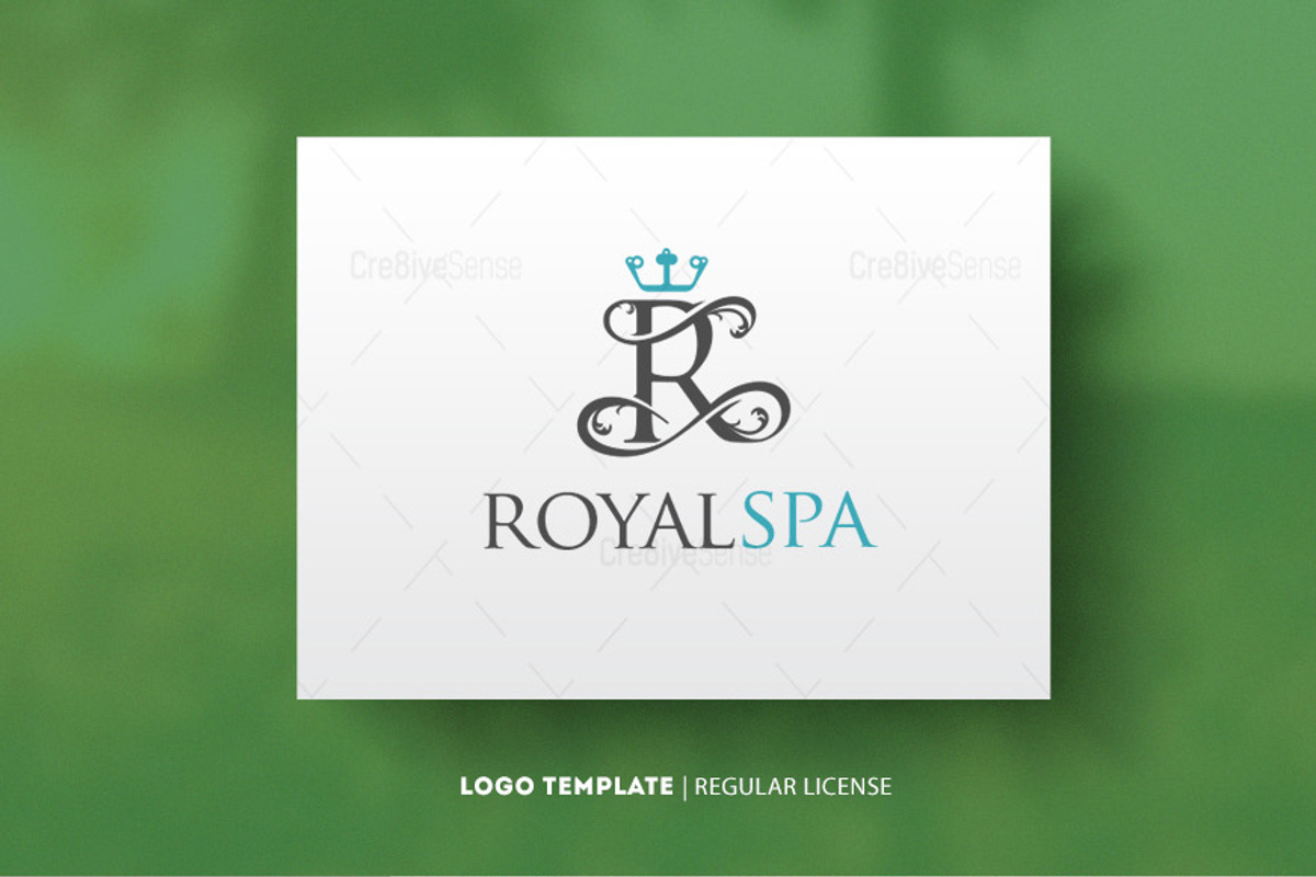 RoyalSpa-TemplateLogo, a Branding & Logo Template by Cre8iveSense (Photo 1 of 5)