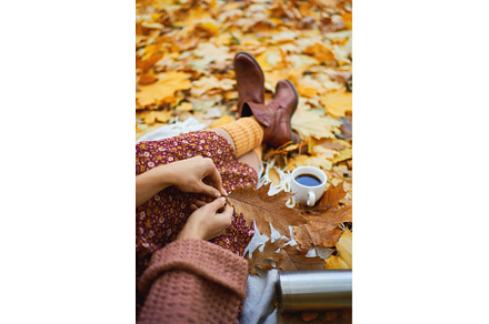 Cozy autumn fashion style image of, a Beauty & Fashion Photo by vitaliymateha photography