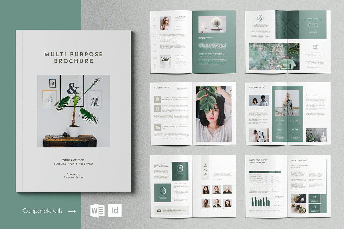 Brochure Template 02, a Brochure Template by BrochuresFactory (Photo 1 of 7)