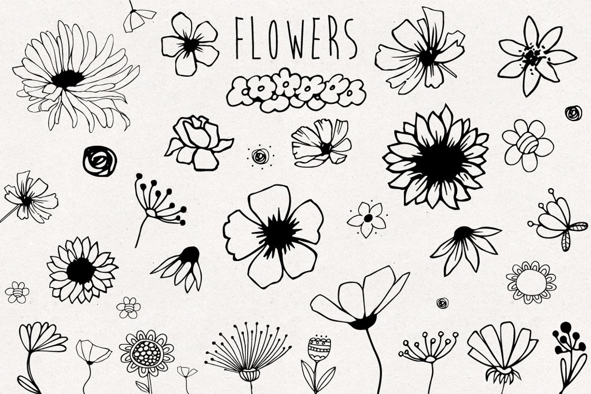 Hand drawn elements collection, an Object Graphic by MiraBell (Photo 4 of 5)