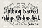 Gothic Pearl Typeface, a Blackletter Font by softulka (Thumbnail 2 of 7)