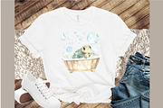 Bath Time Animals  Watercolor Clipar, an Illustration by Sublimation Artist (Thumbnail 4 of 6)