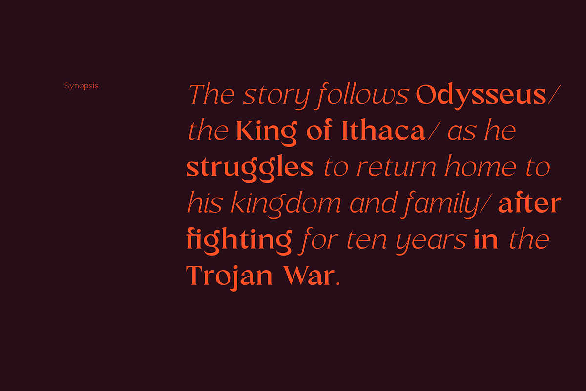 JHC Mauriac - Iconic Typeface, a Serif Font by Jehoo Creative (Photo 3 of 12)