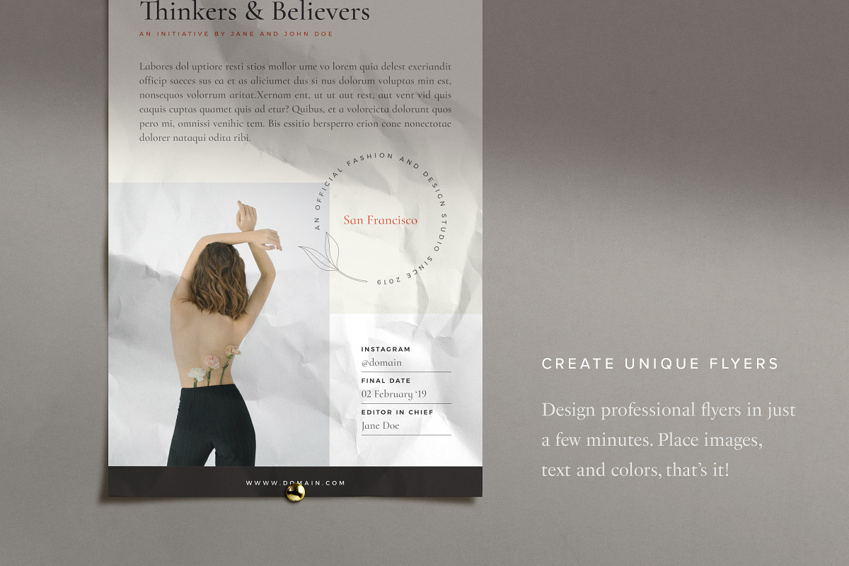 Flyer Bundle, a Flyer Template by Ruben Stom (Photo 7 of 21)