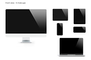 Apple Devices Mockup Screen Creator, a Mac Mockup by Illusiongraphic (Thumbnail 3 of 25)