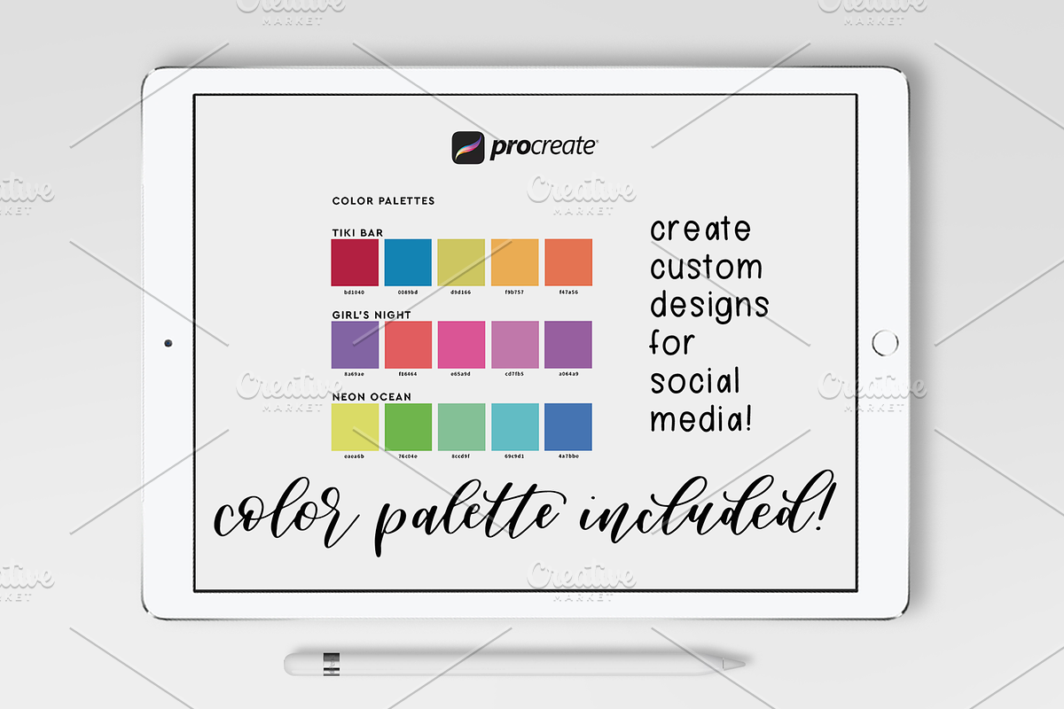 Procreate Lettering Kit preview 6