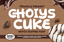 Choiys Cuke - Choco Display Font