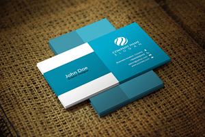 Blueara Corporate Business Card