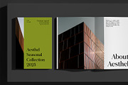 Green Minimal Fashion Catalog, a Brochure Template by Neermana (Thumbnail 2 of 10)