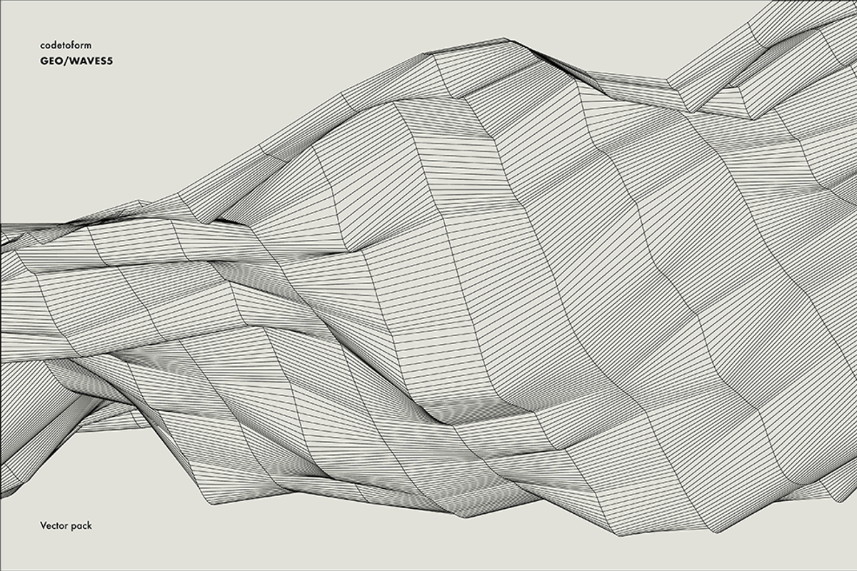 GEO_WAVES6 Vector Pack, a Graphic by codetoform (Photo 18 of 21)