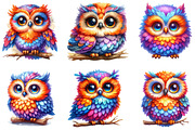 Whimsical Owl, a Seasonal Illustration by DreamArtGraphic (Thumbnail 4 of 4)