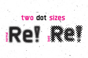Revolution Halftone, a Sans Serif Font by Monogram (Thumbnail 3 of 4)