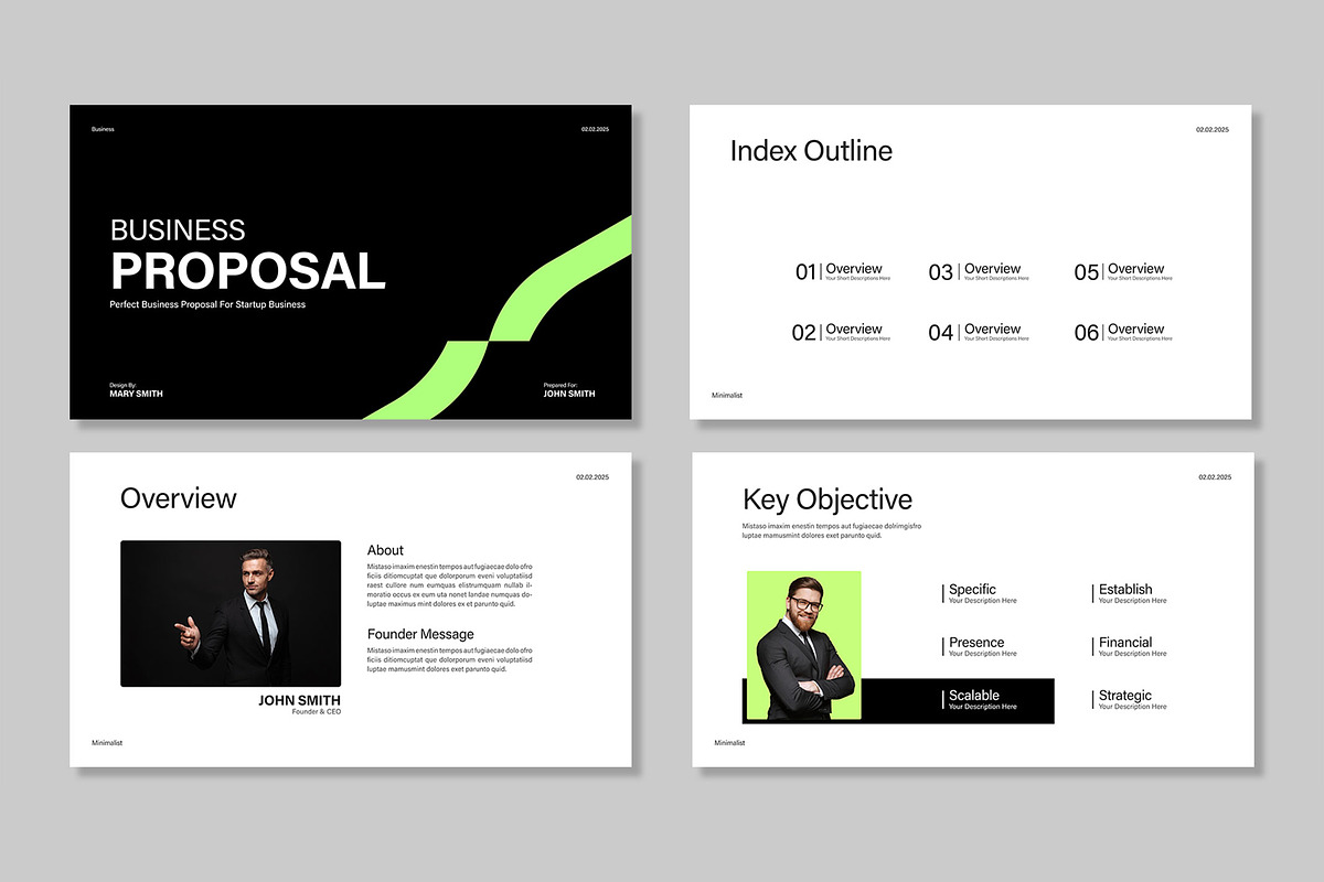 Business Proposal Presentation, a Presentation Template by Mighty-Slide (Photo 2 of 6)