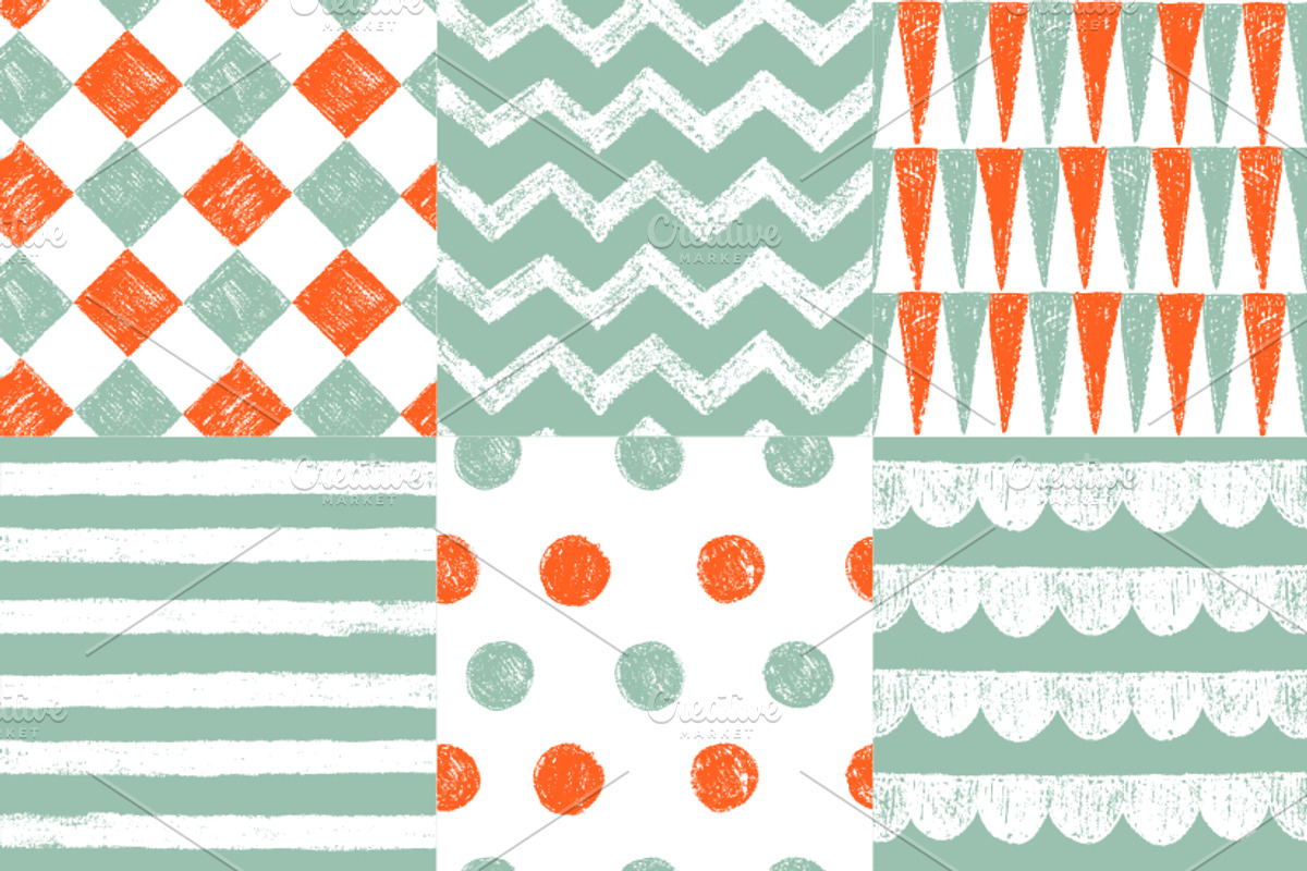 SIMPLE Geometric Patterns preview 2