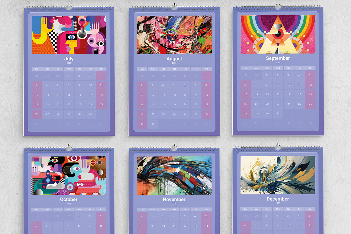 Corporate Calendar Design preview 4