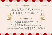 ALMOND MILK - Cute Display Font, a Sans Serif Font by Artflorara (Thumbnail 14 of 15)