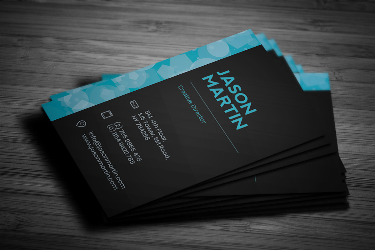Creative Individual Business Card, a Business Card Template by bouncy (Photo 2 of 4)