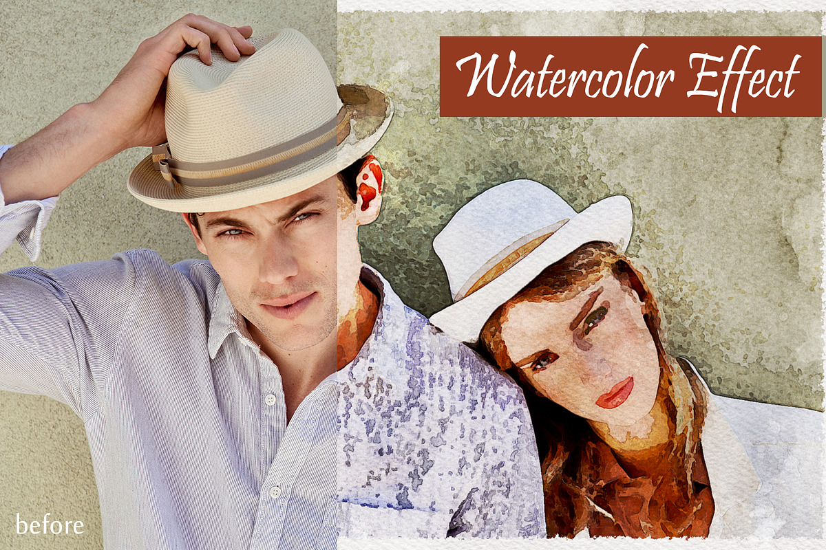 Watercolor Effect, an Action Add-On by PSD Action (Photo 3 of 12)