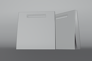 Paper Bag Mockup 3D Model, an Object 3D Model by Dudukbersama (Thumbnail 2 of 2)