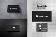Black & White Business Card Mockups, a Product Mockup by rodrigofkaminski (Thumbnail 4 of 10)